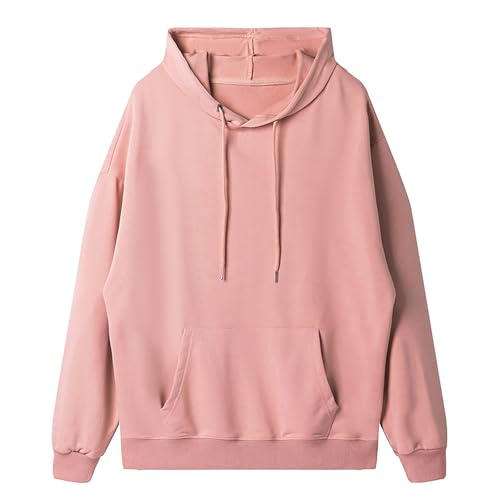 Zqkert Hoodie Herren Oversize mit Backprint Sweatshirt Farbvarianten Kapuzenjacke Kapuzenpulli mit Reißverschluss Langarm Sport Style von Zqkert