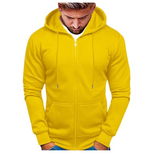 Zqkert Kapuzenpullover Herren mit Reißverschluss Oversize Kapuzenpullover Logo Kapuzenpullover Herren Kapuzenpullover Sweatshirt Pullover Rundhals von Zqkert