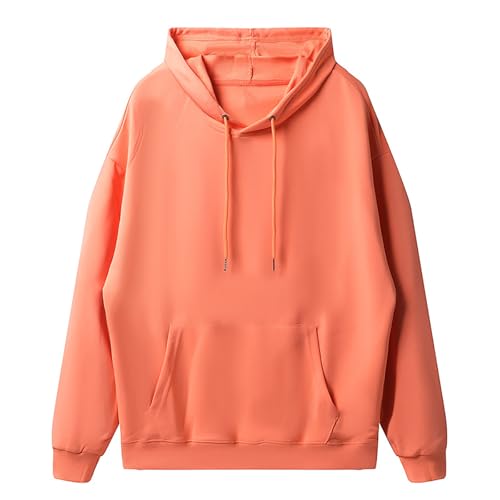 Zqkert Kapuzenpullover Herren mit Reißverschluss Oversize mit Tasche Hoodie Herren Sweatshirt Pullover Herren Hoodie Sweatjacke Kapuzenpullover von Zqkert