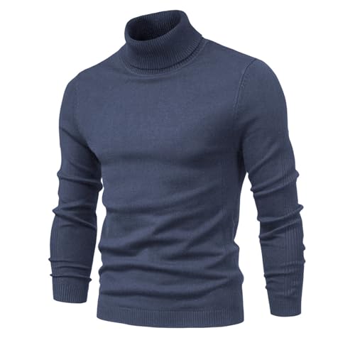 Zqkert Sweatshirt Herren Ohne Kapuze Baumwolle Herren Top Sweatshirt Male Strickpullover Einfarbig Strickpullover Herren Sweatshirt Herren Sweatshirt von Zqkert