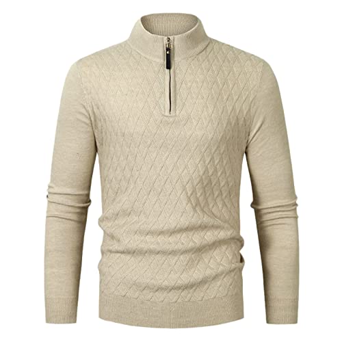 Zqkert Weihnachtspullover Herren Lustige Weihnachten Sweatshirt Motiven für Weihnachtsparty Herren Pullover mit Rundhalsausschnitt Strickpullover Feinstrick von Zqkert