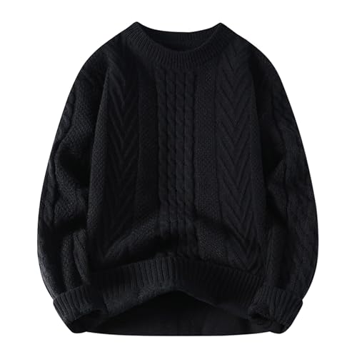 Zqkert Weihnachtspullover Herren Lustige Weihnachten Sweatshirt Turtleneck Langarmshirt Rollkragenpulli Unterzieh Regualr Fit Pullover für Herren Rollkragenpullover von Zqkert