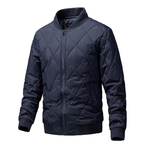 Zqkert Winterjacke Herren Lang 4XL Jacke Bomberjacke Fliegerjacke Blouson Jacket Herren Jacke Herren Windbreaker Jacke Male Blousonjacke von Zqkert