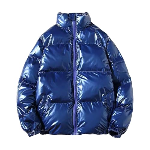 Zqkert Winterjacke Herren Lang 4XL Praktisch mit Zipper 13 Farben Herren Windbreaker Leichtes Futter und Warmes Futter Viele Tarn Farben von Zqkert