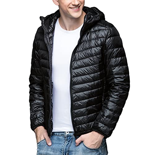 Zqkert Winterjacke Herren Lang 4XL Regenjacke Windjacke Windcheater Gefüttert im Bundle mit Bandana Winterjacke Herren Herren Jacket von Zqkert