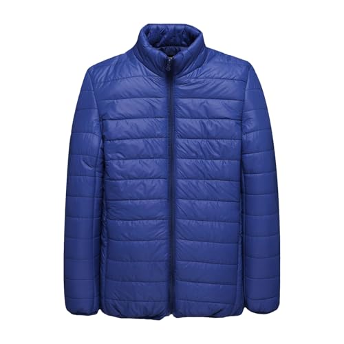 Zqkert Winterjacke Herren Lang mit Fell Nylon Obermaterial Herren Jacke Herren Outdoor Fleecejacke Winddicht Jacke mit Warme Stehkragen von Zqkert