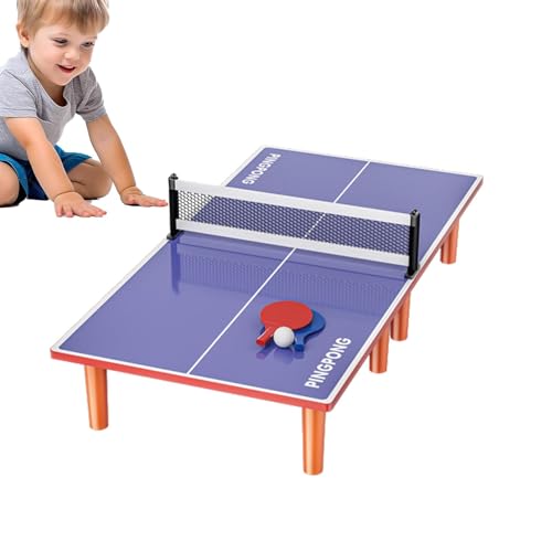 Tischtennisplatte Klappbar, Tischtennisplatte Mit 2 Schlägern, Tischtennisplatte Mit 1 Ball, Leichte Sport-Tischtennisplatte, Tischtennisplatte Für Drinnen Und Draußen, Für Kinder Und Erwachsene, von Zqkimzi