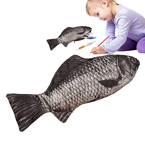 Zuasdvnk Fish Cil Pouch – Fischtasche – Neuheit lustige Nylon süße Cil Tasche für Schule, Klassenzimmer, , Büros, a, 1 von Zuasdvnk