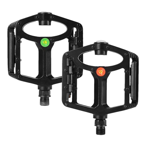 Zuasdvnk Flache Pedale, Fahrradpedale,Leichte Rennradpedale mit LED-Licht | Fahrradpedale mit abgedichteten Lagern, professionelles Fahrradzubehör für elektrische Rennräder Zuasdvnk Flache Pedale, Fahrradpedale,Leichte Rennradpedale mit LED-Licht | Fahrradpedale mit abgedichteten Lagern, professionelles Fahrradzubehör für elektrische Rennräder von Zuasdvnk