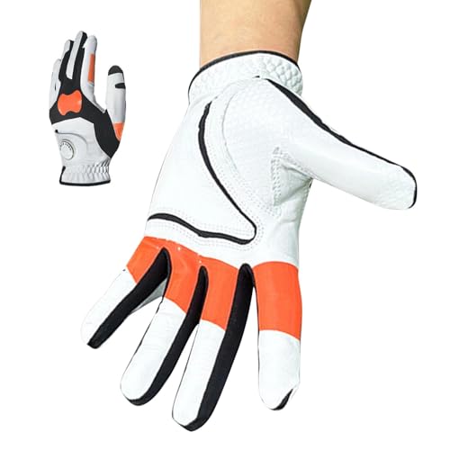 Zuasdvnk Handschuh Golftraining,Golfhandschuh, Grip Corrector Stabiler Grip Handschuh für die Linke Hand, Non-Slip-Bindung für effektive Grip Swing-Training für eine verbesserte Genauigkeit von Zuasdvnk