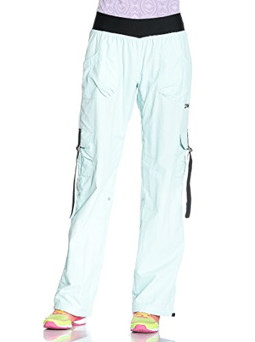Zumba Fitness Damen Cargo Stellar Samba Pants, Sky, L Zumba Fitness Damen Cargo Stellar Samba Pants, Sky, L von Zumba Fitness