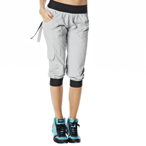Zumba Fitness Damen Cargo Ultimate Orbit Capri Pants, Smoke, S Zumba Fitness Damen Cargo Ultimate Orbit Capri Pants, Smoke, S von Zumba Fitness