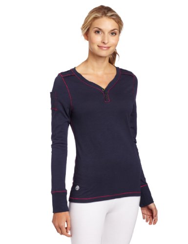 Zumba Fitness Damen Flair Long Sleeve Top, Indigo, XS von Zumba Fitness