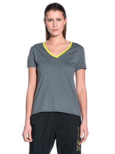 Zumba Fitness Damen WT Top Dip-It-Low V-Neck, Dark N Dirty Slate, L Zumba Fitness Damen WT Top Dip-It-Low V-Neck, Dark N Dirty Slate, L von Zumba Fitness
