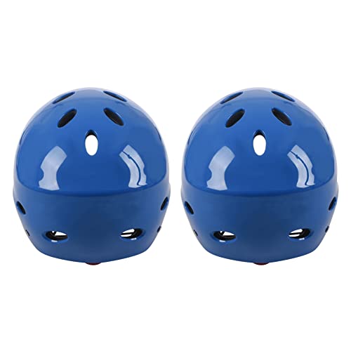 Zunedhys 2X Sicherheits Schutz Helm 11 AtemlöCher für Wassersport Kajak Paddel Boot - Blau von Zunedhys