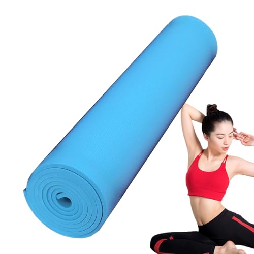 Tragbare Yogamatte - Yoga -Fitnessmatte mit hoher Dichte | Dicke und breite Slip-Yogamatte, Rollen Sie die Trainingsmatte mit Schnalle für Yoga und Bodenübungen auf von Zunetsutock