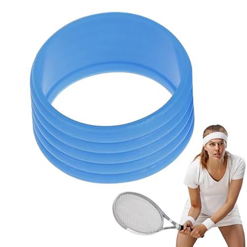 Zunishaone Tennisschläger Gummi -Ring - Wiederverwendbares Nicht -Slip -Griff | Grip Tape für Schlägermango, ideal für Tennis, Bádminton und Squash, verbessert die Kontrolle und den Komfort von Zunishaone