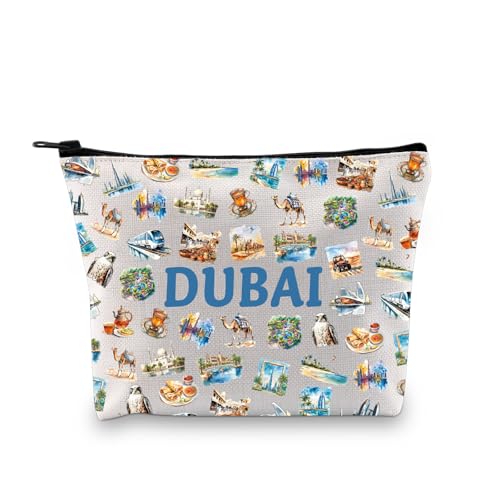 Dubai Geschenk Dubai Liebhaber Geschenk Dubai Fan Make-up Tasche Dubai Touristengeschenk Dubai Wahrzeichen Dubai Motto Party, Dubai von Zuo Bao