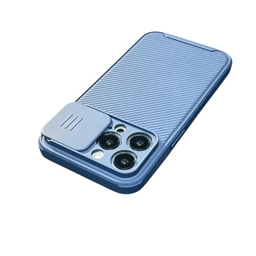 ZuoXun Para Schutzhülle für iPhone 15, Diapositiva de Protección Del Teléfono De Protección Para Lentes Para iPhone 15 Pro Max 14 13 12 11 Cubierta-Azul Marino-Para iPhone 15 Pro von ZuoXun