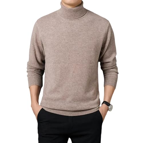 ZuoXun Rollkragenpullover für Herren und Herren, warm und bequem, langärmelig von ZuoXun