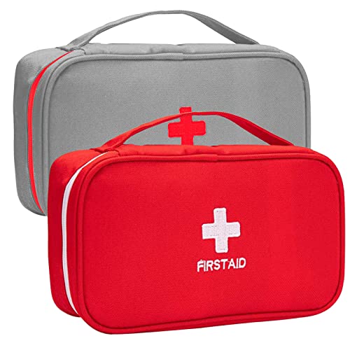 Zuzer Medikamententasche 2stk Notfalltasche Leer Erste Hilfe Tasche Große Kapazität Reiseapotheke Tasche,wasserdichte Tragbar Medikamententasche für Home Office Reisen Outdoor Zuzer Medikamententasche 2stk Notfalltasche Leer Erste Hilfe Tasche Große Kapazität Reiseapotheke Tasche,wasserdichte Tragbar Medikamententasche für Home Office Reisen Outdoor von Zuzer