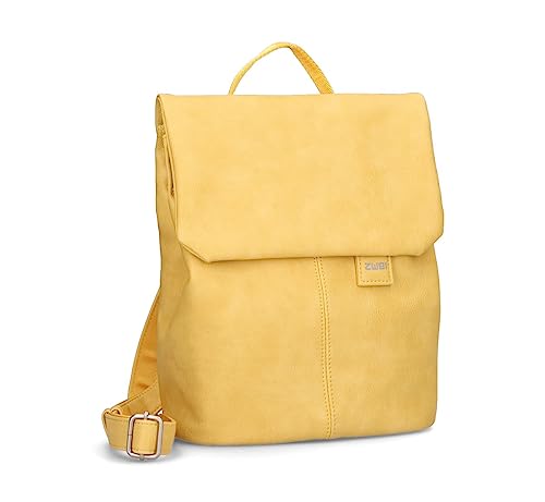 Zwei Damen City-Rucksack Mademoiselle.M MR8 4 Liter weiches Kunstleder, Magnet-Verschlussklappe, Hauptfach mit Reißverschluss, gepolstertes Trennfach für Tablet, Rückenpolsterung (lemon) Zwei Damen City-Rucksack Mademoiselle.M MR8 4 Liter weiches Kunstleder, Magnet-Verschlussklappe, Hauptfach mit Reißverschluss, gepolstertes Trennfach für Tablet, Rückenpolsterung (lemon) von Zwei