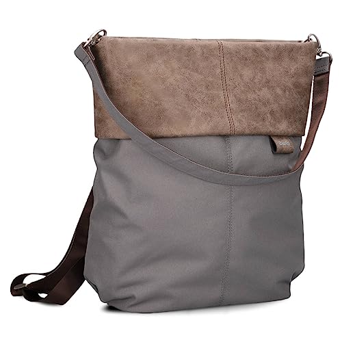 Zwei Damen Rucksack-Tasche Olli OR12 (7 Liter) Handtasche & Rucksack 2-in-1 wasserabweisende Schultertasche mit gepolstertem Laptopfach (bis 13"), Damentasche & Cityrucksack in Einem (rock) Zwei Damen Rucksack-Tasche Olli OR12 (7 Liter) Handtasche & Rucksack 2-in-1 wasserabweisende Schultertasche mit gepolstertem Laptopfach (bis 13"), Damentasche & Cityrucksack in Einem (rock) von Zwei