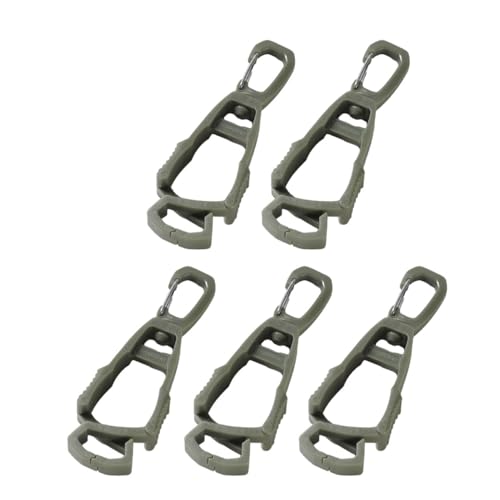 Zxfdsfdbnm 5 Stück Outdoor Handschuh Clips Kleiderbügelhalter Arbeitssicherheitsclip Handschuhhalter Handschuhe Gürtelclips rutschfeste Handschuhhalter Langlebig von Zxfdsfdbnm