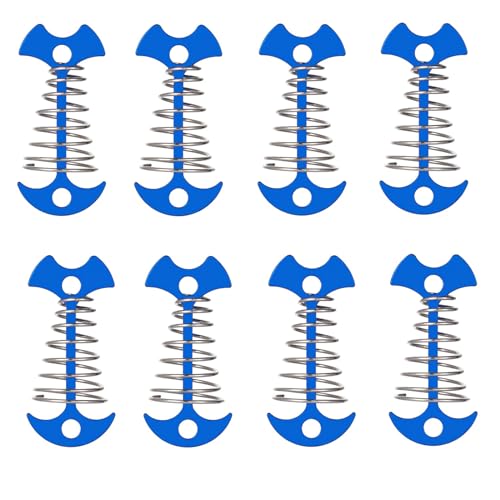 Zxfdsfdbnm Deck Peg Tragbare Heringe Für Outdoor Aluminium Legierung Zelt Heringe Camping Zelt Peg Seil von Zxfdsfdbnm