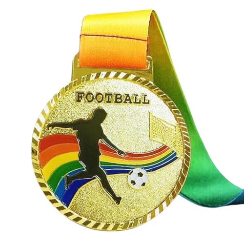 Zxfdsfdbnm Gold/Silber/Bronze Metal Prizes Award Awards Fußballmedaillen Für Kinder Und Erwachsene Award Medaillen Für Wettbewerbe Fußballspiele von Zxfdsfdbnm