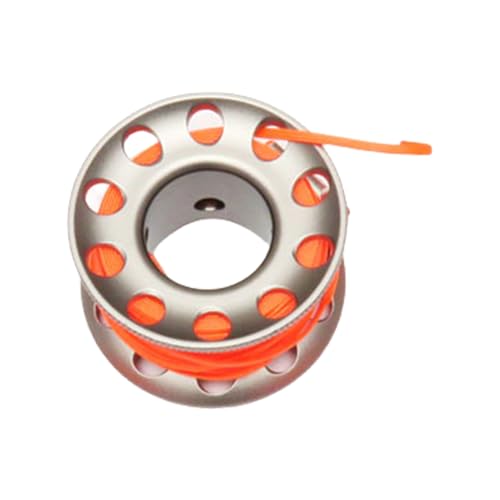 Zxfdsfdbnm Scubas Diving Roll Fingerlinie Spool Mit Doppelten Bolzen Clip Freediving Finger Spulen Tauchgänge Rollen Einfach Zu Bedienen von Zxfdsfdbnm