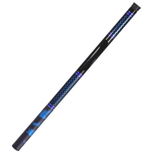 Zymjzbetic Angelrute Karpfen Angelrute Harte Carbon Faser Tragbare Ultra Licht Teleskop Pole Max Drag 5Kg Angeln Werkzeuge(Blue,6.30m) von Zymjzbetic