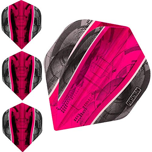 abcdarts Unisex-Adult 30720810 Darts, Pink, Klassische von abcdarts