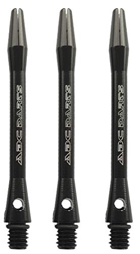 abcdarts Unisex – Erwachsene Aluminium Shaft Dart Schäfte Set, Schwarz, M abcdarts Unisex – Erwachsene Aluminium Shaft Dart Schäfte Set, Schwarz, M von abcdarts