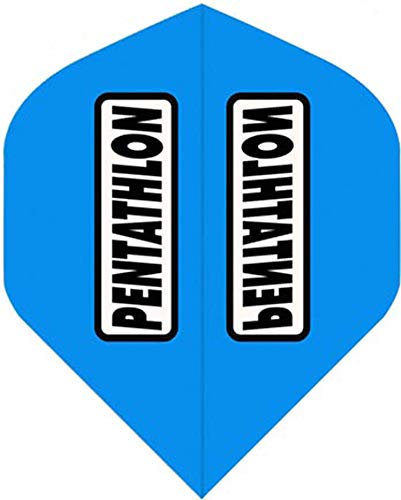 abcdarts Unisex Erwachsene Pentathlon Classic Dart Flights, Blau Cyan, Klassische EU abcdarts Unisex Erwachsene Pentathlon Classic Dart Flights, Blau Cyan, Klassische EU von abcdarts