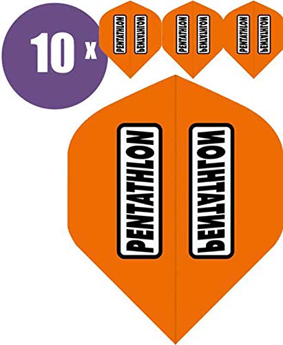abcdarts Unisex Erwachsene Pentathlon Classic Dart Flights, Orange, Klassische EU abcdarts Unisex Erwachsene Pentathlon Classic Dart Flights, Orange, Klassische EU von abcdarts