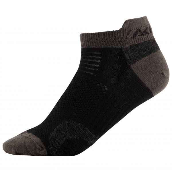 Aclima - Ankle Socks 2-Pack - Merinosocken Gr 44-48 schwarz von aclima