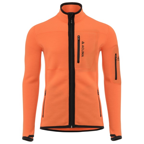 Aclima - Fleecewool Jacket - Wolljacke Gr S orange Aclima - Fleecewool Jacket - Wolljacke Gr S orange von aclima