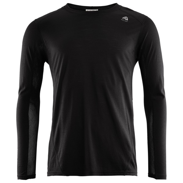 Aclima - LightWool 140 Sportshirt - Merinoshirt Gr XS schwarz von aclima