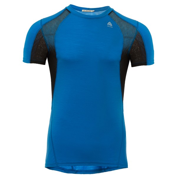Aclima - Lightwool Sports T-Shirt - Merinounterwäsche Gr L;M;S blau von aclima