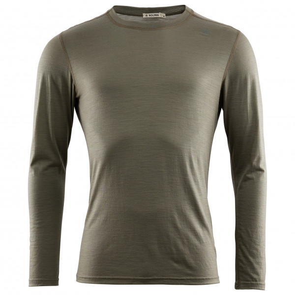 Aclima - Lightwool Undershirt Long - Merinounterwäsche Gr XS oliv Aclima - Lightwool Undershirt Long - Merinounterwäsche Gr XS oliv von aclima