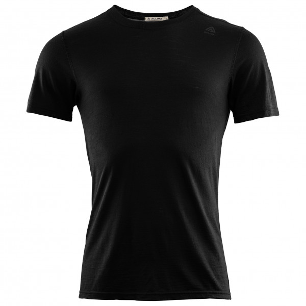 Aclima - Lightwool Undershirt Tee - Merinounterwäsche Gr XS schwarz Aclima - Lightwool Undershirt Tee - Merinounterwäsche Gr XS schwarz von aclima