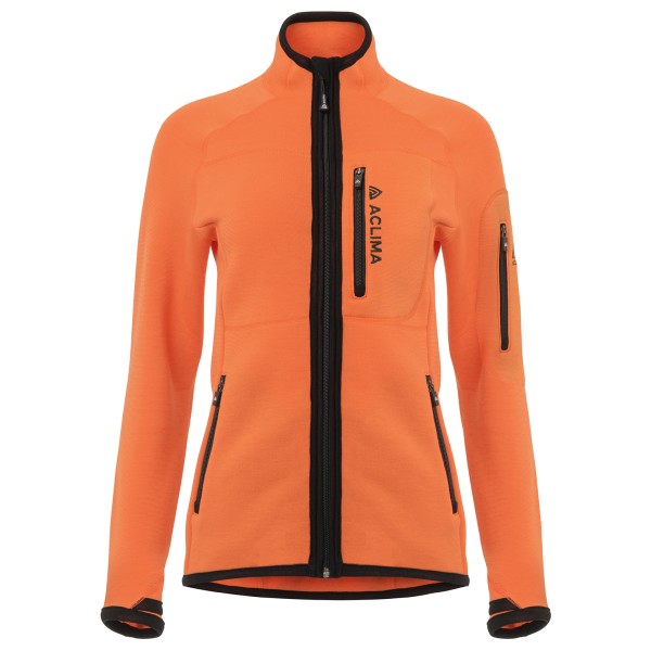 Aclima - Women's Fleecewool Jacket - Wolljacke Gr L orange Aclima - Women's Fleecewool Jacket - Wolljacke Gr L orange von aclima