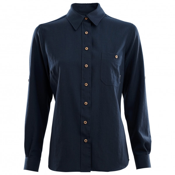 Aclima - Women's Leisurewool Reborn Woolshirt - Bluse Gr S blau Aclima - Women's Leisurewool Reborn Woolshirt - Bluse Gr S blau von aclima