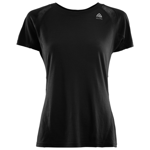 Aclima - Women's Lightwool Sports T-Shirt - Merinounterwäsche Gr S;XS schwarz von aclima