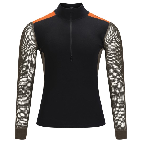 Aclima - WoolNet Hybrid Mockneck - Merinounterwäsche Gr S schwarz Aclima - WoolNet Hybrid Mockneck - Merinounterwäsche Gr S schwarz von aclima