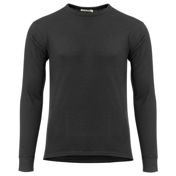 Aclima - Woolterry Crew Neck - Merinopullover Gr S schwarz von aclima