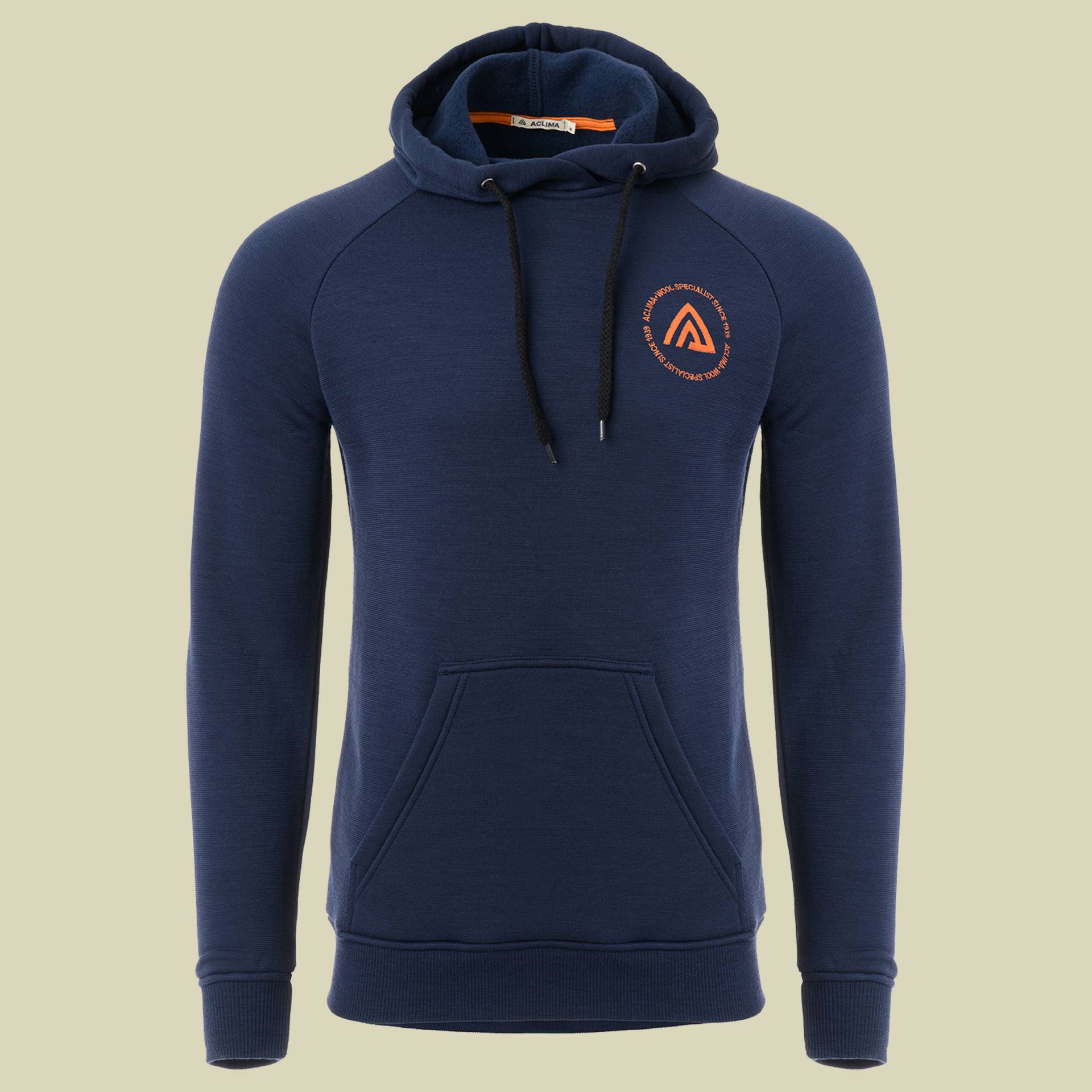 FleeceWool V2 Hoodie Man corsair XXL FleeceWool V2 Hoodie Man corsair XXL von aclima