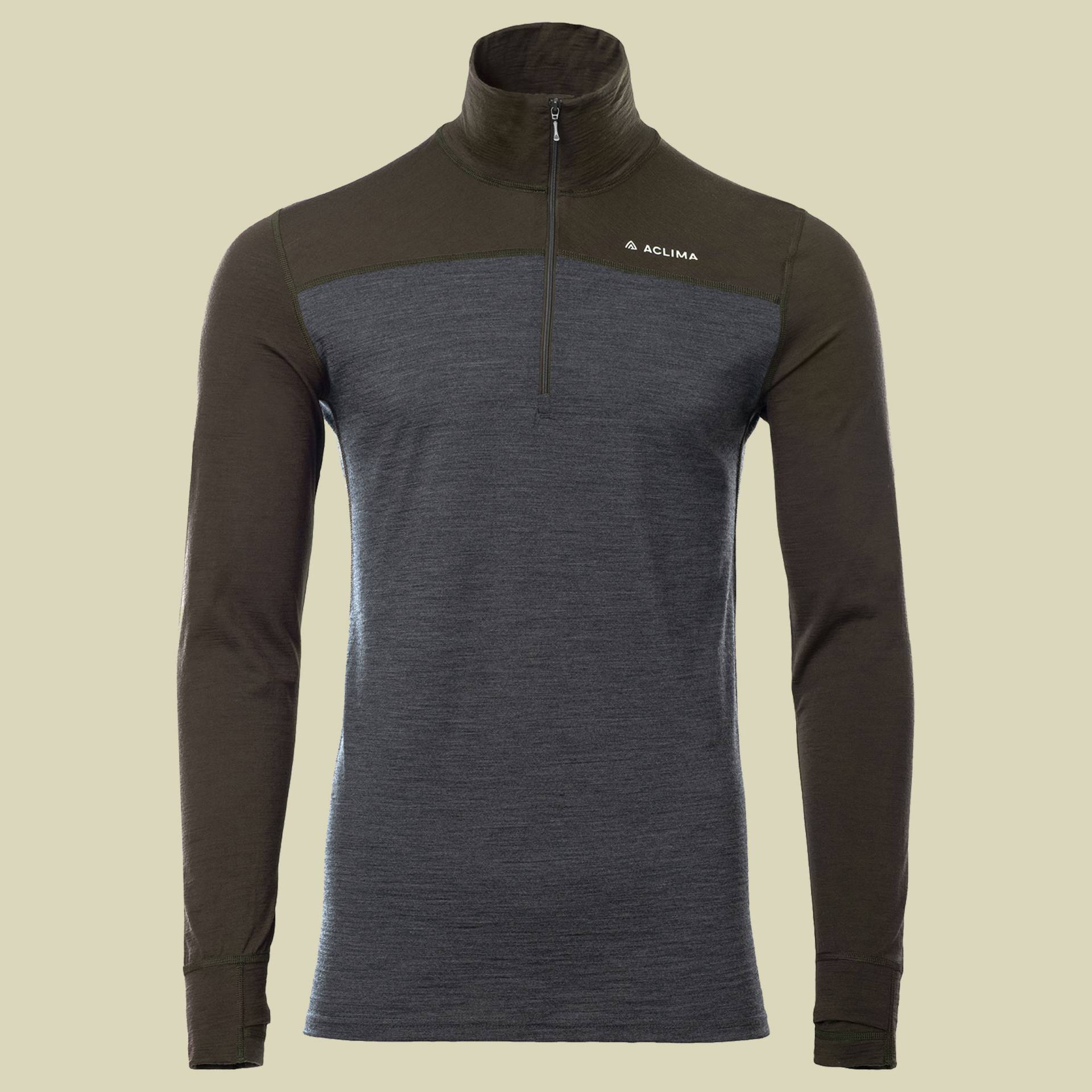 LightWool 180 Polo w/ zip Man XXL grau - tarmac/marengo LightWool 180 Polo w/ zip Man XXL grau - tarmac/marengo von aclima