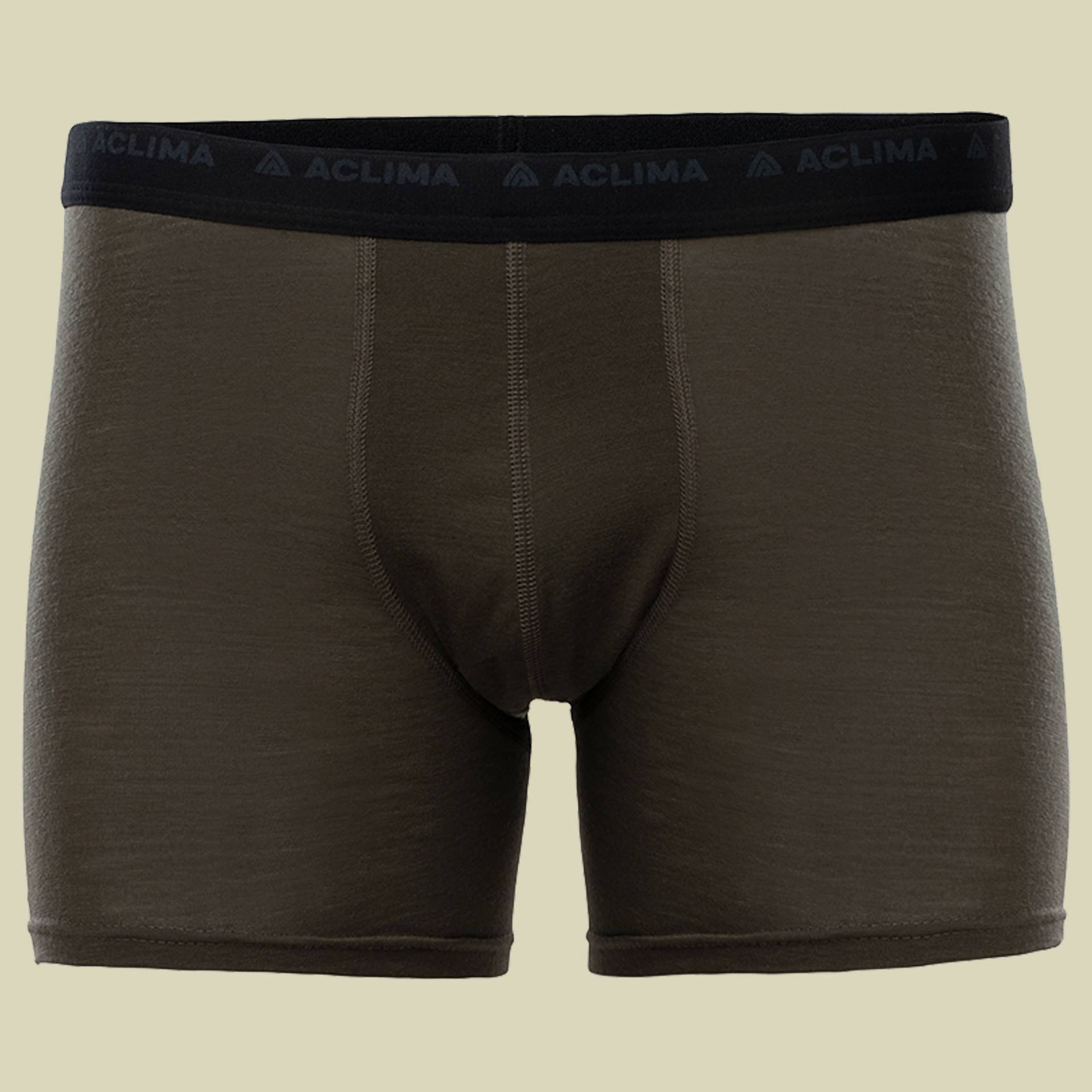 LightWool Shorts/Boxer Men grau M - tarmac LightWool Shorts/Boxer Men grau M - tarmac von aclima